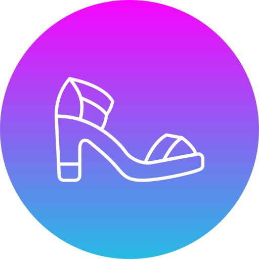 Sandal Generic gradient outline icon