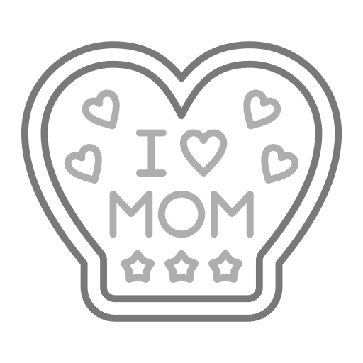 I love mom Generic color lineal-color icon