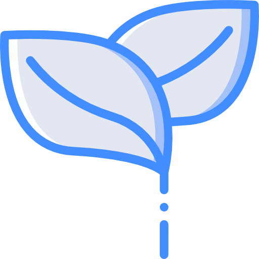 foglie Basic Miscellany Blue icona