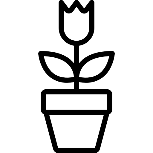 maceta Basic Miscellany Lineal icono
