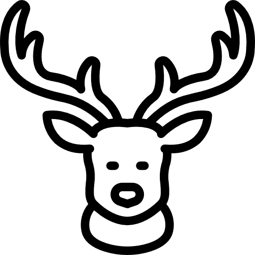 ciervo Basic Miscellany Lineal icono