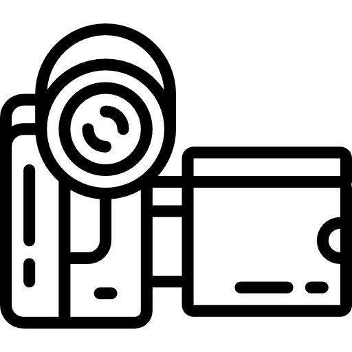 caméscope Basic Miscellany Lineal Icône