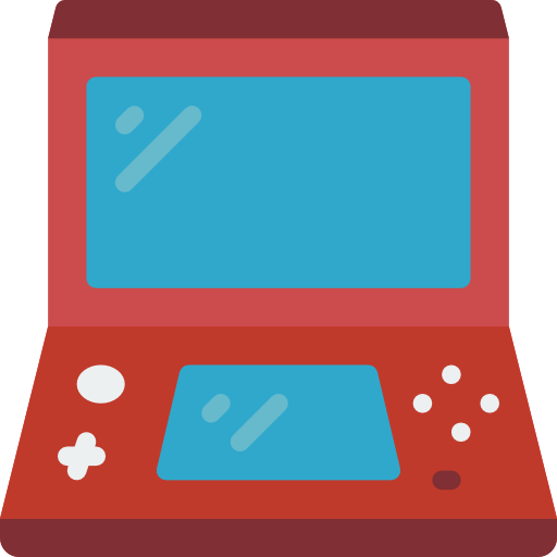 gioco portatile Basic Miscellany Flat icona