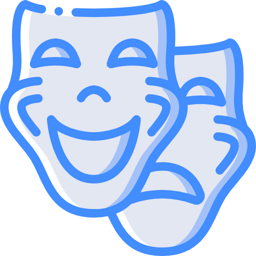 Theatre Basic Miscellany Blue icon