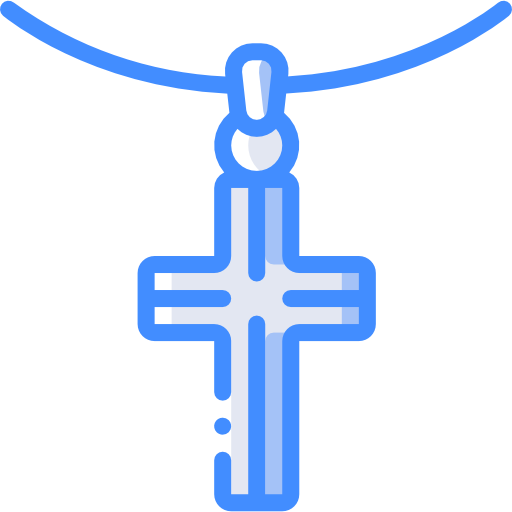 Necklace Basic Miscellany Blue icon