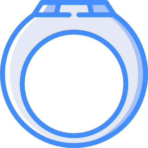 Ring Basic Miscellany Blue icon