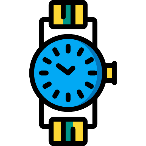 reloj Basic Miscellany Lineal Color icono