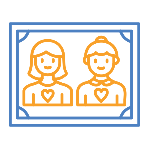 Family Generic color outline icon