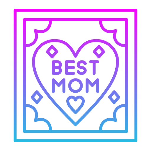 la migliore mamma Generic gradient outline icona