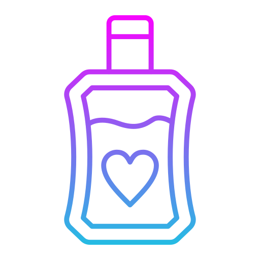 perfume Generic gradient outline icono