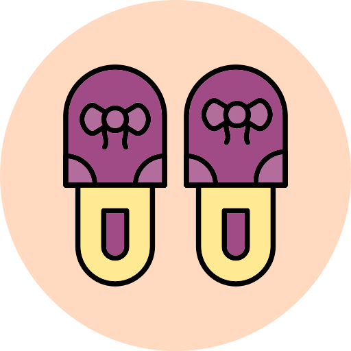 hausschuhe Generic color outline icon