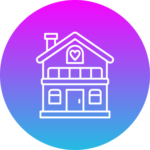 haus Generic gradient outline icon