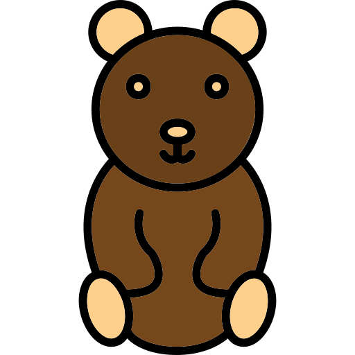 urso teddy Generic color outline Ícone
