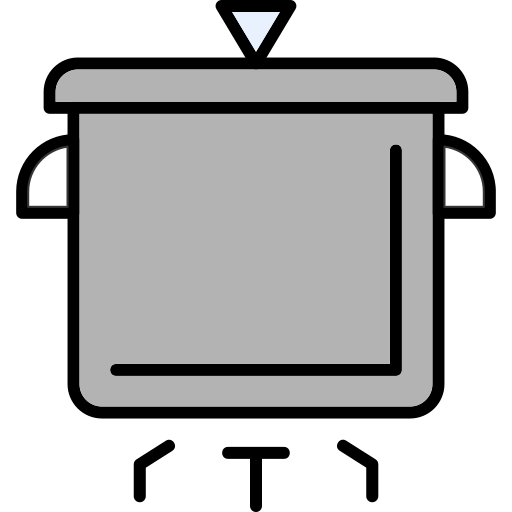 kookpot Generic color outline icoon