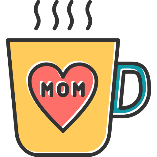 Coffee mug Generic Color Omission icon