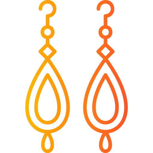 Earrings Generic gradient outline icon