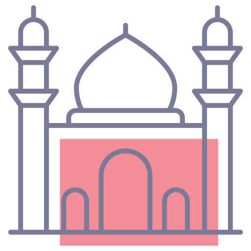 Mosque Generic Color Omission icon