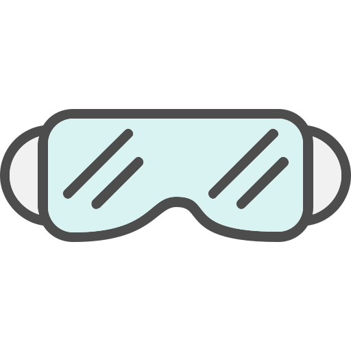 occhiali di sicurezza Generic color outline icona