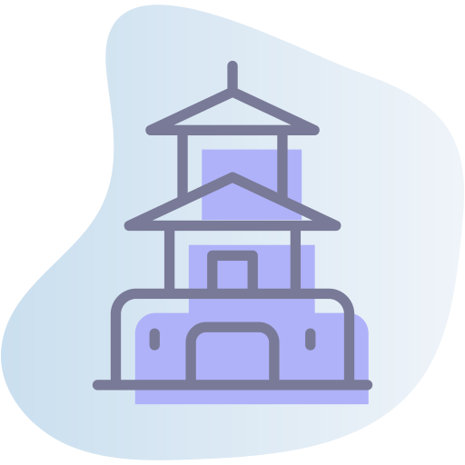 pagoda Generic Rounded Shapes ikona