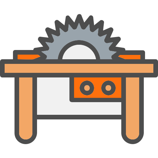 Table saw Generic color outline icon
