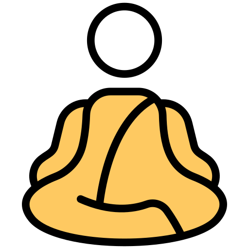 boeddha Generic color outline icoon