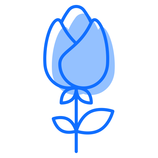 rose Generic color lineal-color icon