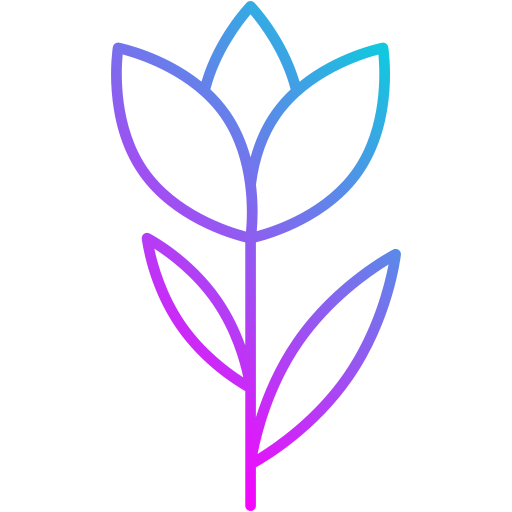 tulipán Generic gradient outline icono