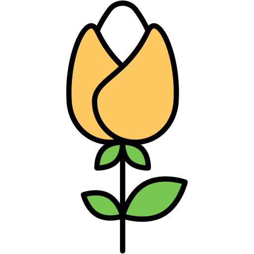 róża Generic color outline ikona