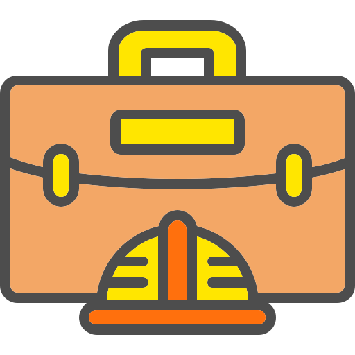 Briefcase Generic color outline icon