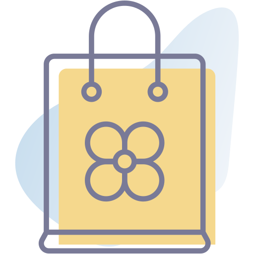 Gift bag Generic Rounded Shapes icon