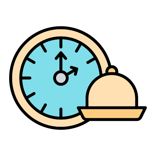 Lunch time Generic color outline icon