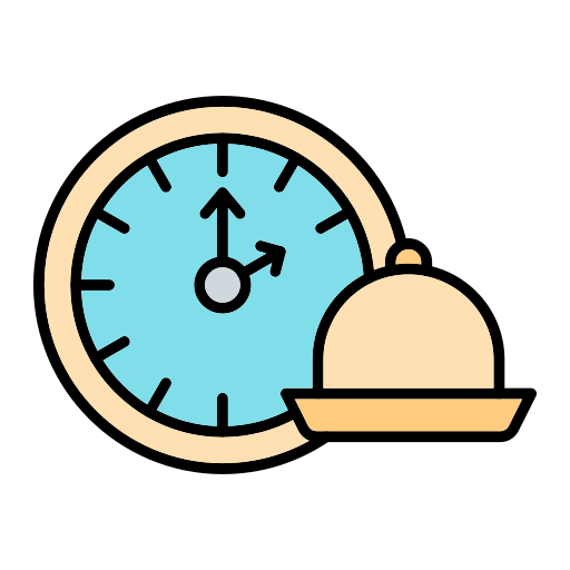 hora de comer Generic color outline icono