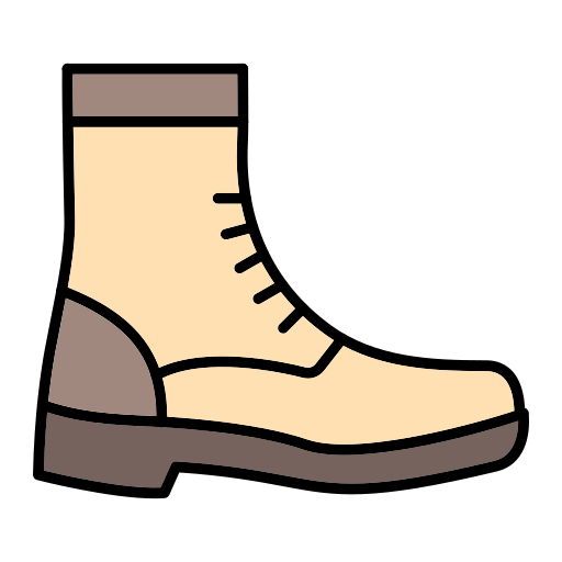 Ботинок Generic color outline иконка