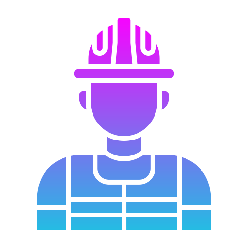 werknemer Generic gradient outline icoon