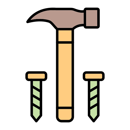 Hammer Generic color outline icon