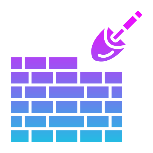 Brickwall Generic gradient outline icon