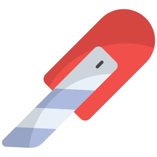 Cutter Generic color fill icon