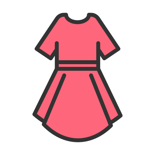 Gown Generic color outline icon