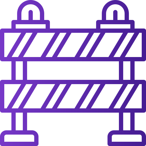 장벽 Generic gradient outline icon