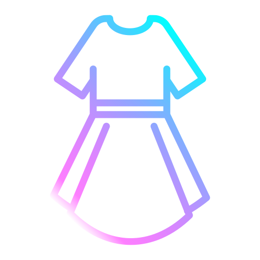 sukienka Generic gradient outline ikona