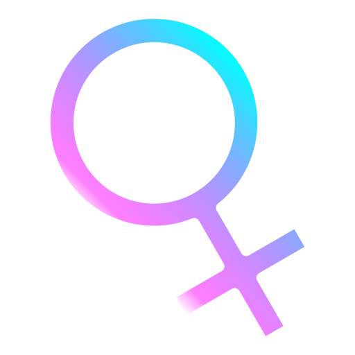 女性 Generic gradient outline icon