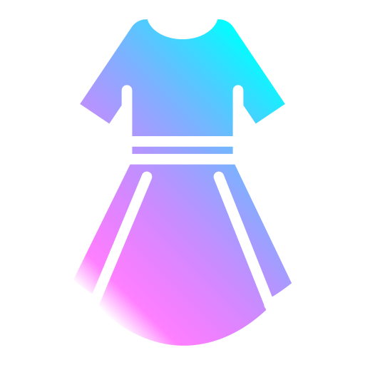 jurk Generic gradient outline icoon