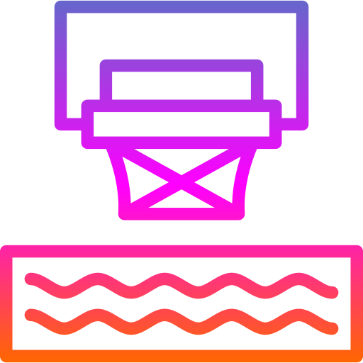 수중 농구 Generic gradient outline icon