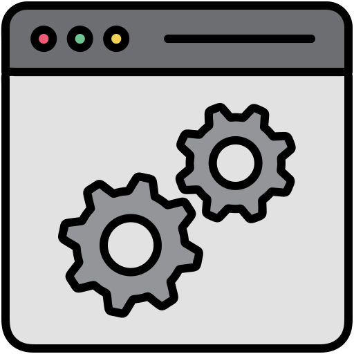 configurações do navegador Generic color lineal-color Ícone
