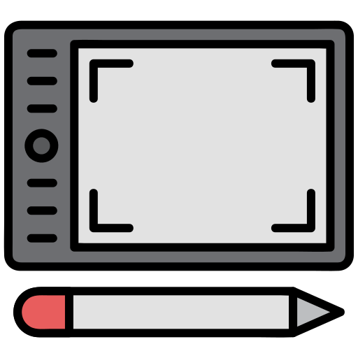グラフィックタブレット Generic color lineal-color icon