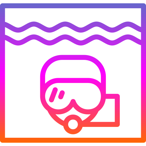 잠수부 Generic gradient outline icon