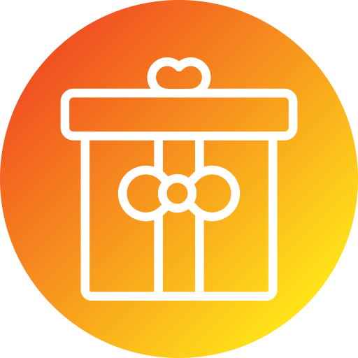 Present box Generic gradient fill icon