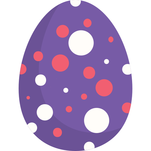 Пасхальное яйцо Generic color fill иконка