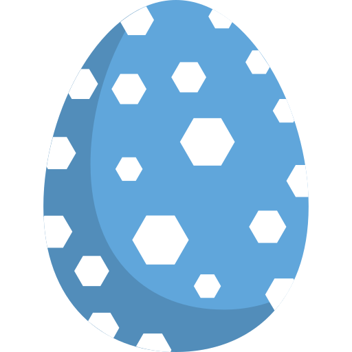 Easter egg Generic color fill icon