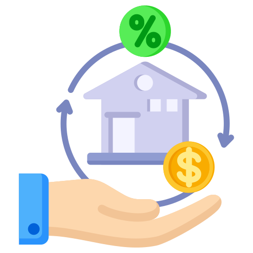 Mortgage Generic color fill icon